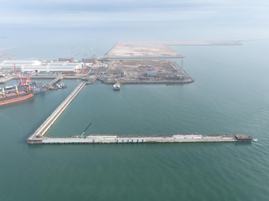 填海筑廠 欽州基地助力藍色海洋經濟