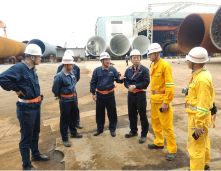 黃埔文沖公司總經(jīng)理羅兵帶隊(duì)到中山基地開展節(jié)前安全大檢查
